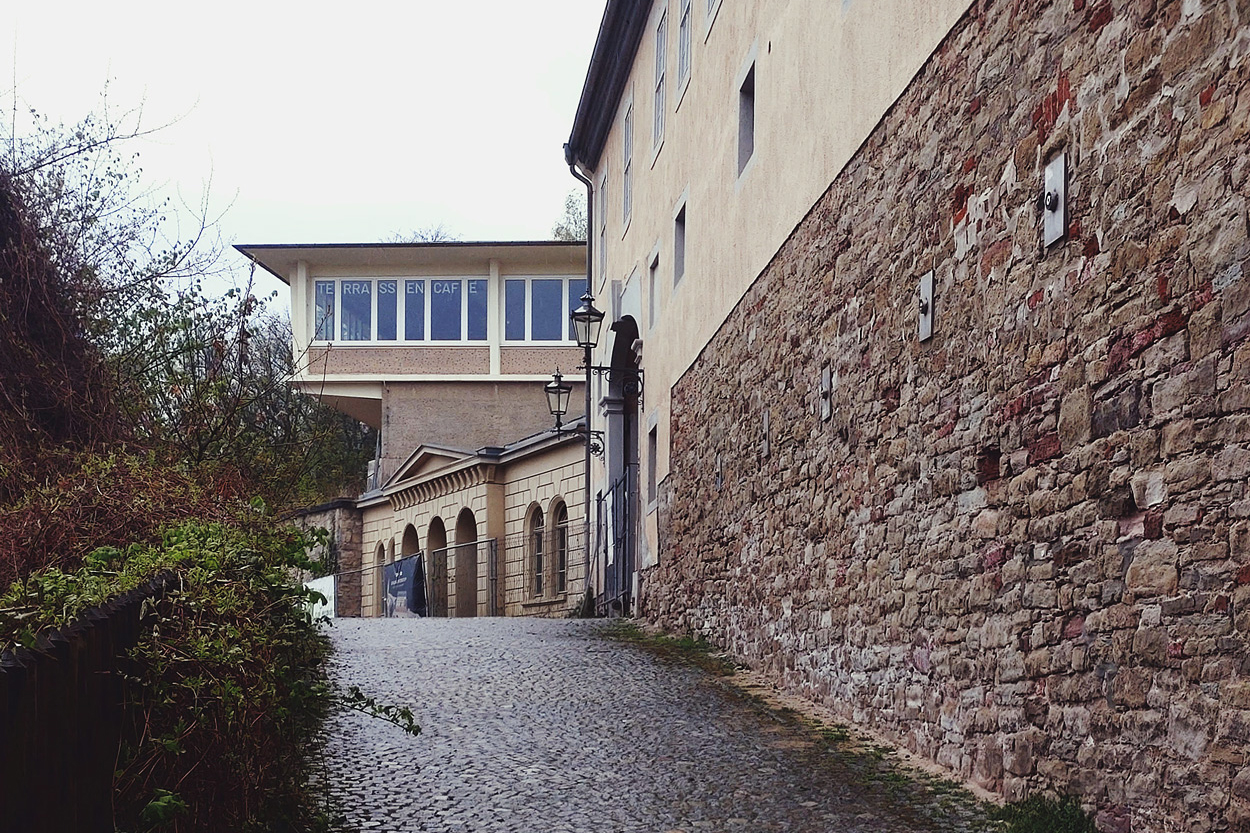 Schloss Osterstein Gera Terrassencafé